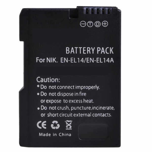 BATERÍA EN-EL14 ALTERNATIVA NIKON - Imagen 2