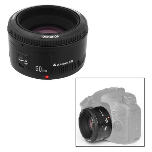 LENTE 50MM 1.8 YONGNUO PARA CANON – Fotosimple.cl