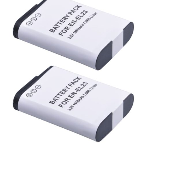 2 BATERÍAS EN-EL23 NIKON ALTERNATIVA
