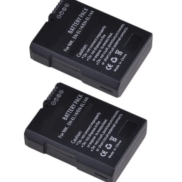 BATTERY GRIP NIKON D5500 D5600 ALTERNATIVO + 2 BATERÍAS + CONTROL REMOTO - Imagen 6