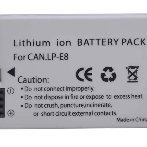 BATTERY GRIP BG-E8 PARA CANON T2I T3I T4I T5I  ALTERNATIVO + 1 BATERÍA + CONTROL REMOTO - Imagen 5