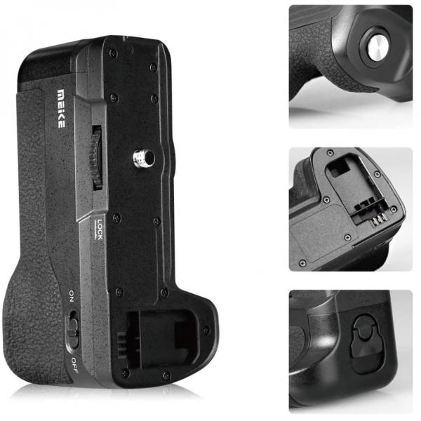 BATTERY GRIP SONY A6500 + CONTROL TEMPORIZADOR MEIKE + 2 BATERÍAS - Imagen 2