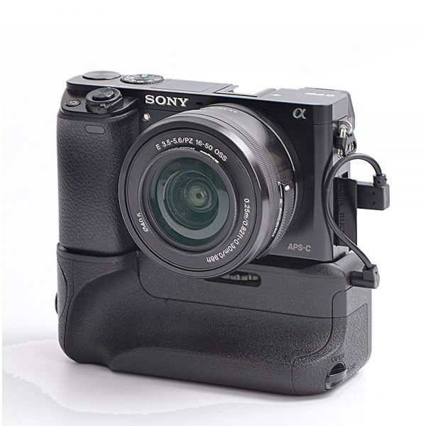 BATTERY GRIP SONY A6000 A6100 A6300 A6400 ALTERNATIVO - Imagen 2