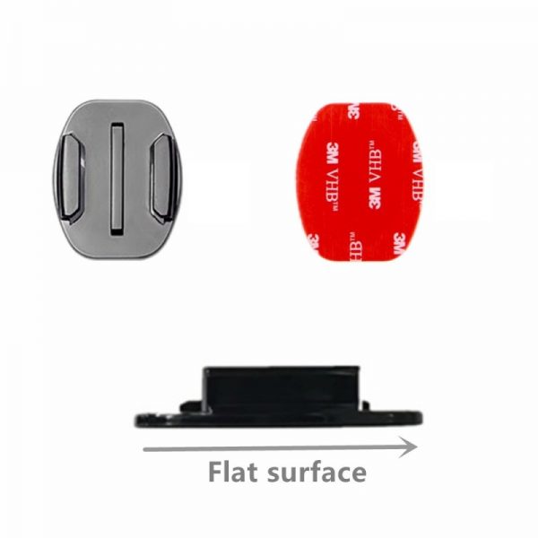 KIT ADHESIVOS CURVOS Y PLANOS PARA GOPRO - Imagen 2