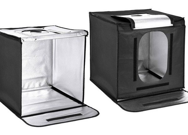 ESTUDIO LED CAJA DE LUZ 80X80X80 CM + 3 FONDOS PVC - Imagen 4