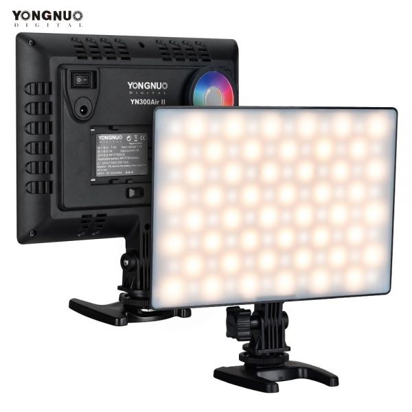FOCO LED YONGNUO YN300AIR II RGB MULTICOLOR + BATERÍA NP-F970 + CARGADOR - Imagen 2