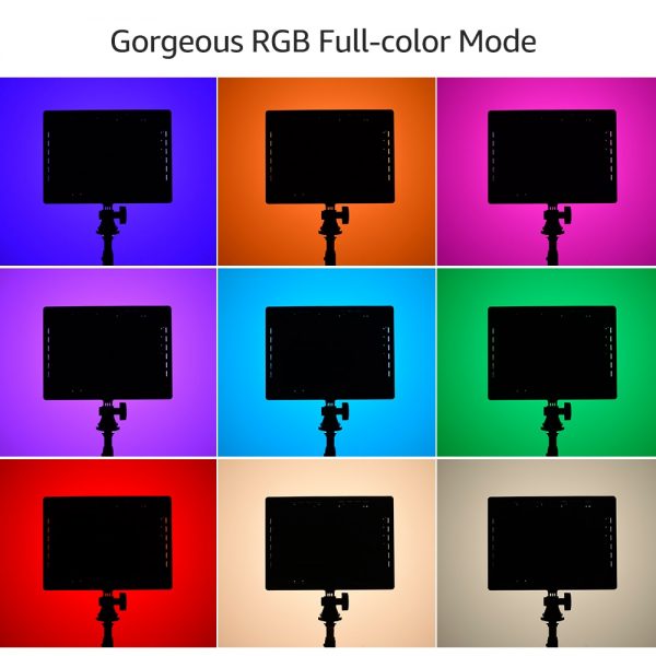 FOCO LED YONGNUO YN300AIR II RGB MULTICOLOR + BATERÍA NP-F970 + CARGADOR - Imagen 3