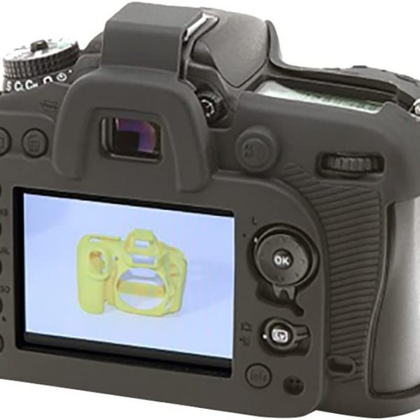 FUNDA SILICONA PARA NIKON D7100 D7200 COLOR NEGRO - Imagen 2