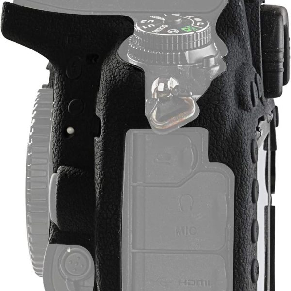 FUNDA SILICONA PARA NIKON D750 COLOR NEGRO - Imagen 5