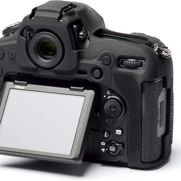 FUNDA SILICONA PARA NIKON D850 COLOR NEGRO - Imagen 4
