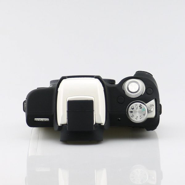 FUNDA SILICONA PARA CANON M50 M50 MARK II COLOR NEGRO - Imagen 4