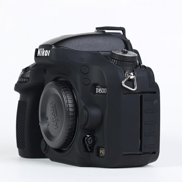 FUNDA SILICONA PARA NIKON D600 D610 COLOR NEGRO - Imagen 2