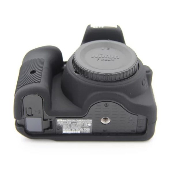 FUNDA SILICONA PARA NIKON D5500 D5600 COLOR NEGRO - Imagen 4