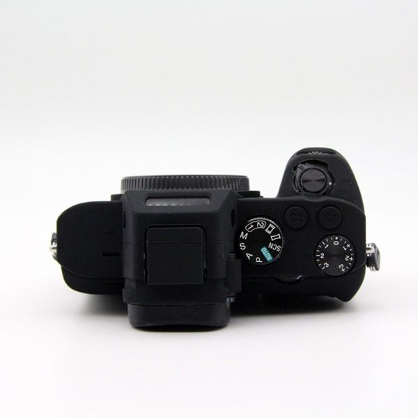FUNDA SILICONA PARA SONY A7II COLOR NEGRO - Imagen 4