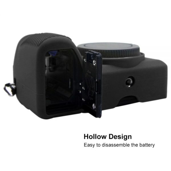 FUNDA SILICONA PARA SONY A6600 COLOR NEGRO - Imagen 4
