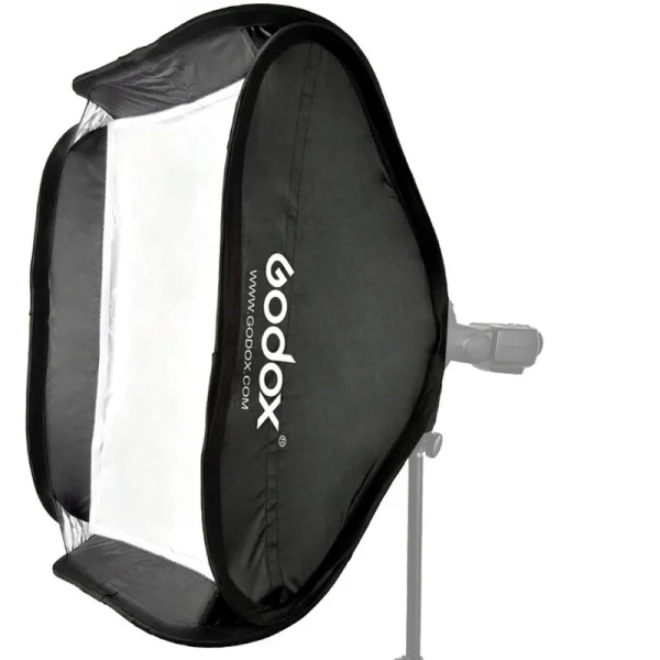 SOFTBOX GODOX 60X60CM + ADAPTADOR BOWENS - Imagen 4