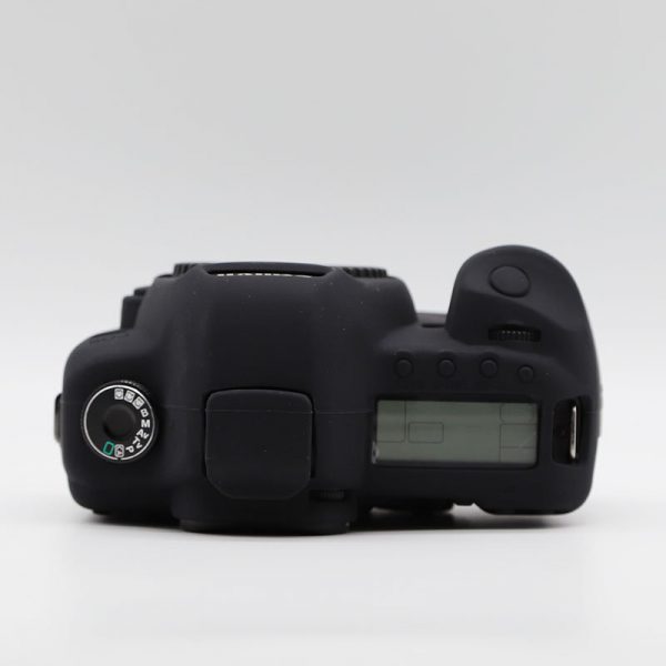 FUNDA SILICONA PARA CANON 5D MARK II COLOR NEGRO - Imagen 3