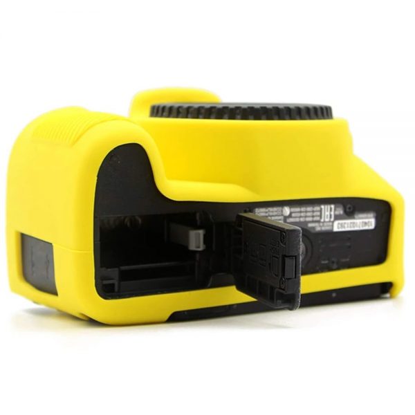 FUNDA SILICONA PARA CANON SL2 COLOR AMARILLO - Imagen 4