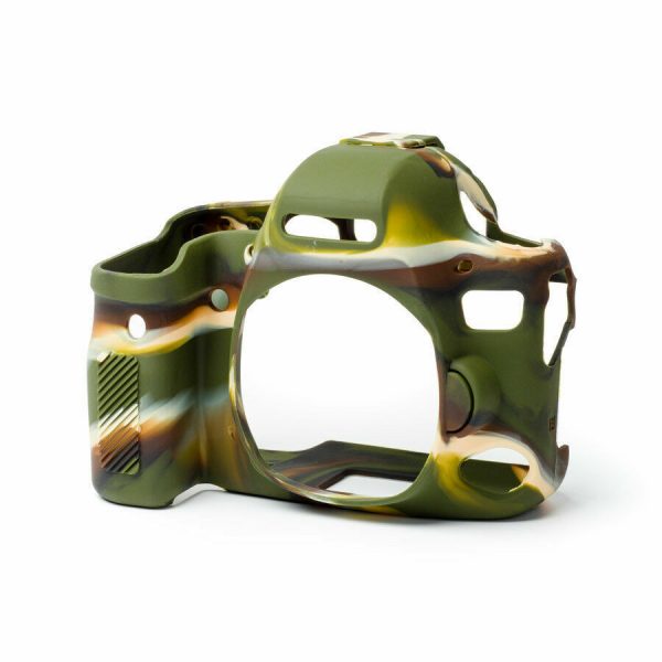 FUNDA SILICONA PARA CANON 6D MARK II COLOR MILITAR - Imagen 3