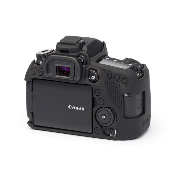 FUNDA SILICONA PARA CANON 80D COLOR NEGRO - Imagen 5