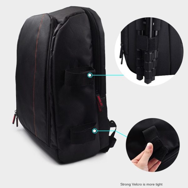 MOCHILA ROJA PARA ACCESORIOS FOTOGRÁFICOS + FUNDA DE LLUVIA - Imagen 4
