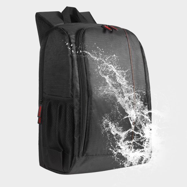 MOCHILA ROJA PARA ACCESORIOS FOTOGRÁFICOS + FUNDA DE LLUVIA - Imagen 3