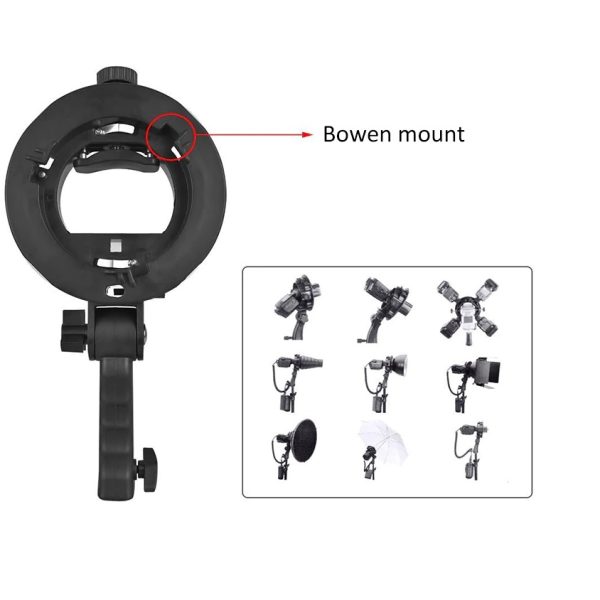 ADAPTADOR MONTURA BOWENS A MONTURA S SPEEDLITE - Imagen 2