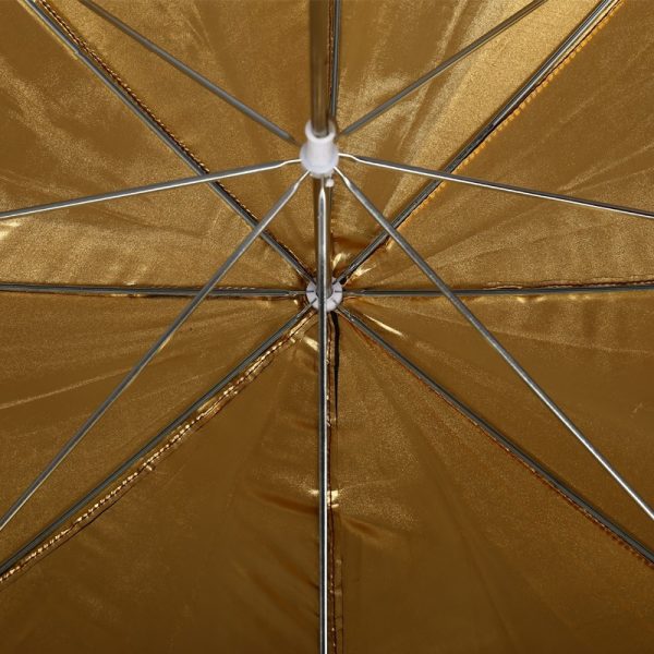 PARAGUAS DIFUSOR DORADO 110CMS - Imagen 2