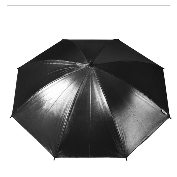 PARAGUAS DIFUSOR PLATEADO 110CMS - Imagen 2