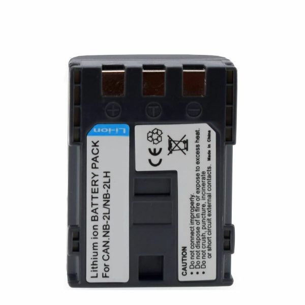 Kit Batteria + Caricabatterie Per Canon NB-2L – Adattatore Auto/Casa Per EOS 350D, 400D, Rebel XTi, G7, G9 E Molti Altri