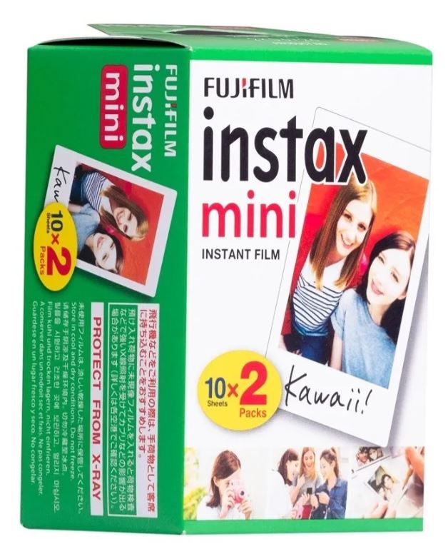 Papel Fuji FOTOGRAFICO INSTAX Mini Glossy 10X2 : : Electrónica
