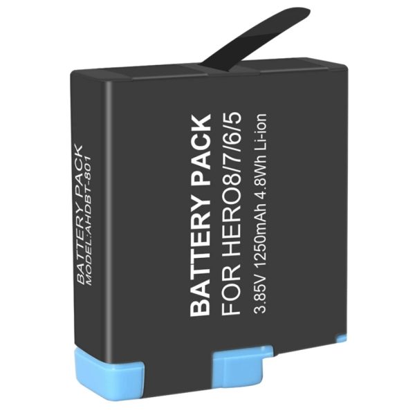 KIT BATERÍA + CARGADOR GOPRO 8 ALTERNATIVA - Imagen 2