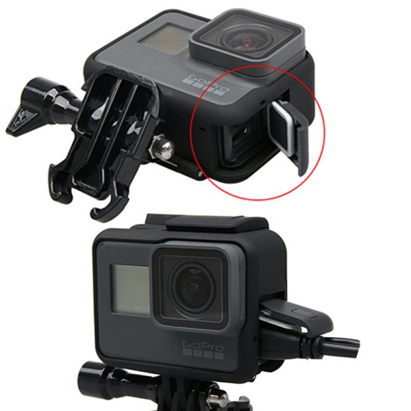 FRAME MARCO PARA GOPRO 5, 6 & 7 BLACK ALTERNATIVA - Imagen 2