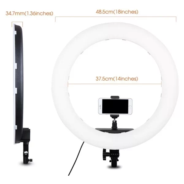 FOCO CIRCULAR ARO LUZ TRAVOR 48.5CM - Imagen 4