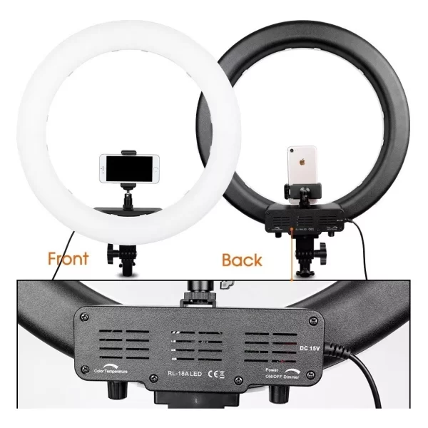 FOCO CIRCULAR ARO LUZ TRAVOR 48.5CM - Imagen 2