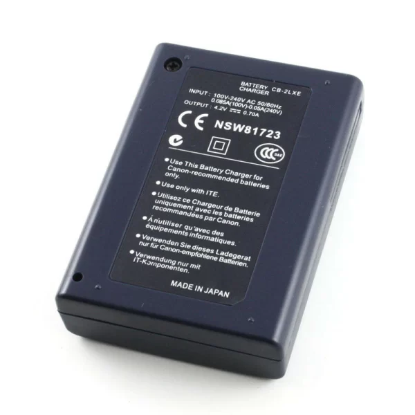 CARGADOR CB-2LX CB-2LXE ALTERNATIVO BATERÍA NB-5L CANON - Imagen 2