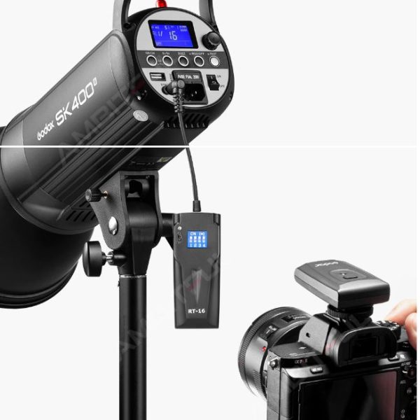 TRIGGER GODOX RT-16 FLASH ESTUDIO - Imagen 3