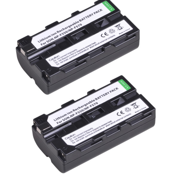 KIT FOCO LED YONGNUO YN600L + 2 BATERÍAS NP-F550 + CARGADOR DUAL - Imagen 7