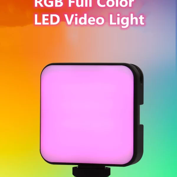 FOCO LED RGB 64 W64 MULTICOLOR CON BATERÍA INTEGRADA - Imagen 2