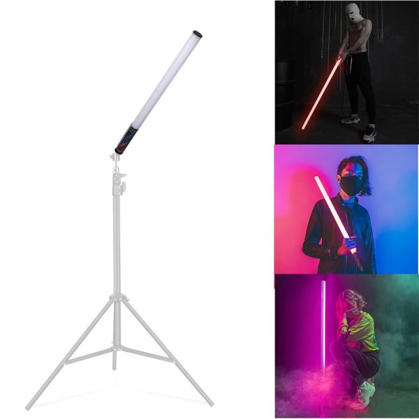 TUBO RGB 120CM CON BATERÍA INTEGRADA MARCA LUXCEO - Imagen 6