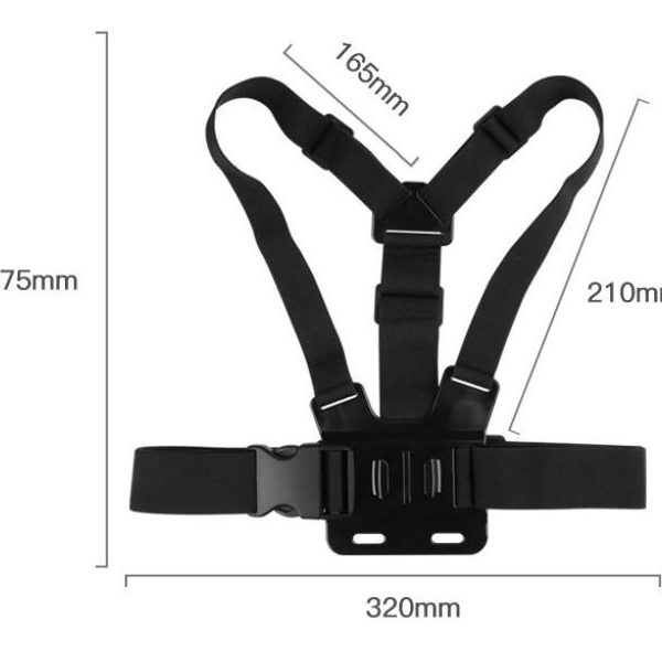 PECHERA PARA CÁMARA DEPORTIVA GOPRO - Imagen 2