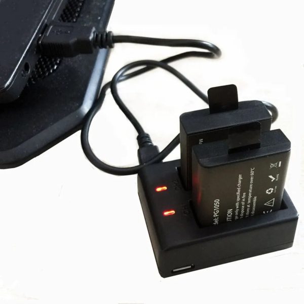 CARGADOR DUAL PARA BATERÍA SJCAM - Imagen 4