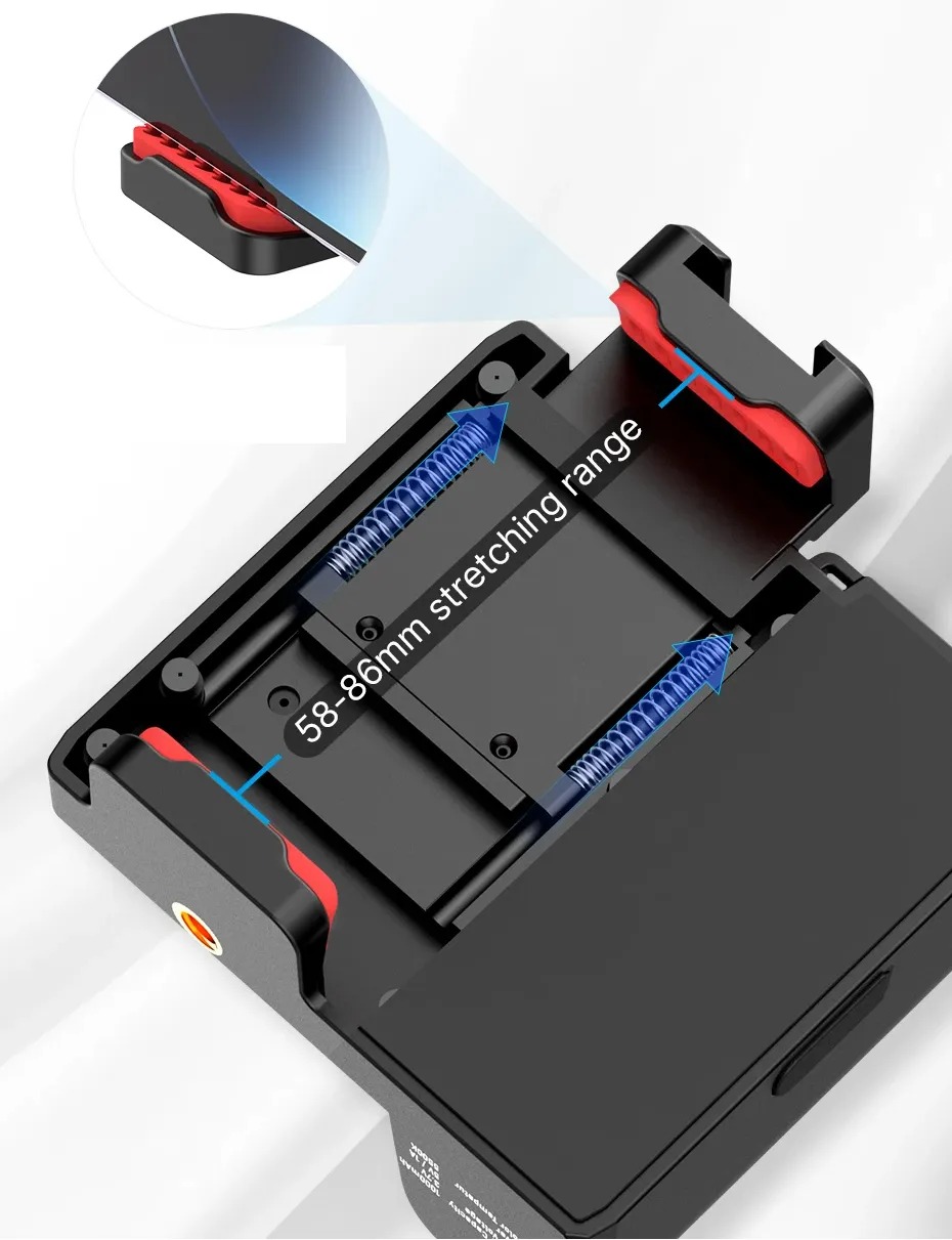 EMPUÑADURA INALÁMBRICA ULANZI CG02 BLUETOOTH LUZ DE RELLENO - Imagen 3