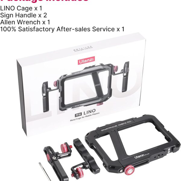 CAGE JAULA PARA CELULAR ULANZI VLOG KIT HORIZONTAL Y VERTICAL - Imagen 3