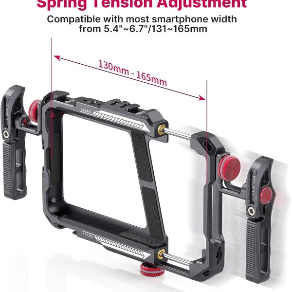 CAGE JAULA PARA CELULAR ULANZI VLOG KIT HORIZONTAL Y VERTICAL - Imagen 2