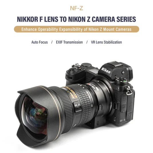 ADAPTADOR VILTROX NF-Z AUTOFOCO LENTES NIKON F A NIKON Z