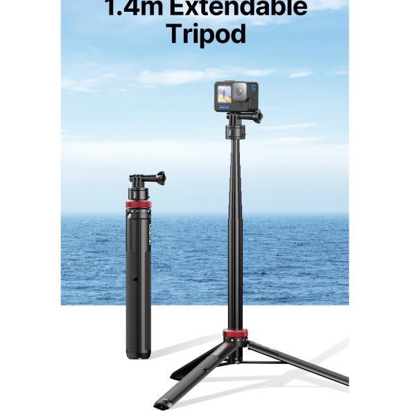TRÍPODE MONÓPODO ULANZI GO QUICK II DE 1,4 M PARA GOPRO - Imagen 7