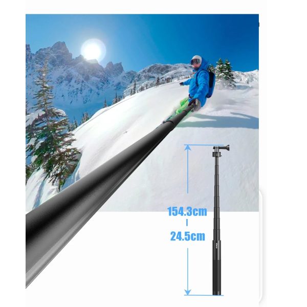 MONÓPODO ULANZI GO QUICK II DE 1,54 M PARA GOPRO - Imagen 6