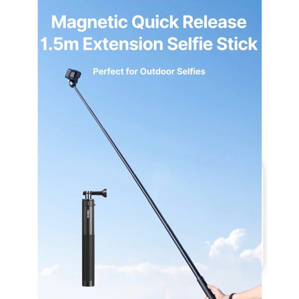 MONÓPODO ULANZI GO QUICK II DE 1,54 M PARA GOPRO - Imagen 7