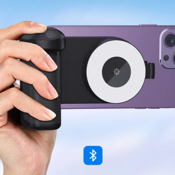 HAND GRIP PARA CELULAR CON LUZ LED Y BATERÍA - Imagen 2